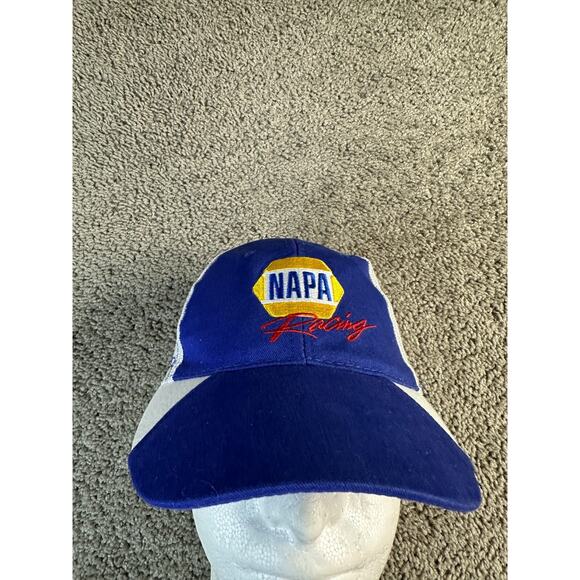 Napa Other - Napa Racing Hat Mens One Size Blue White Strap Back Cap Napa Know How #9